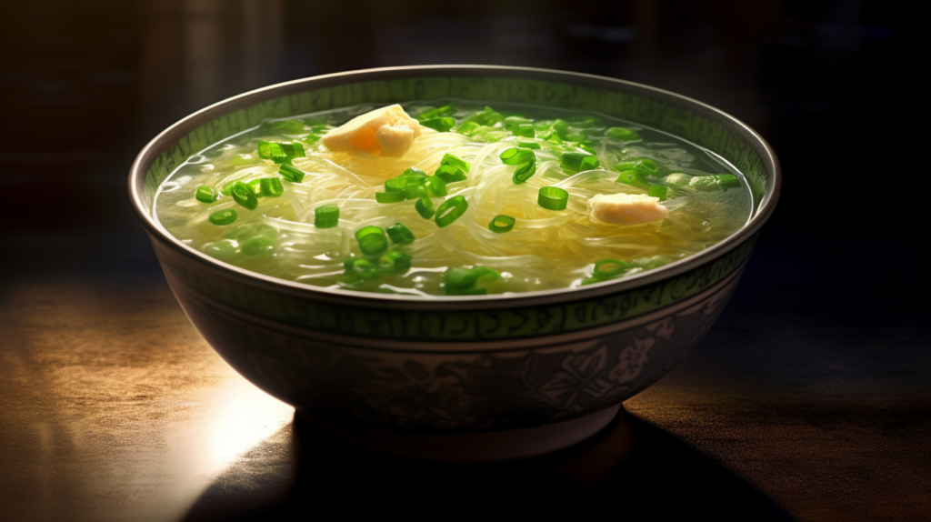 egg drop soup recipe without cornstarch
