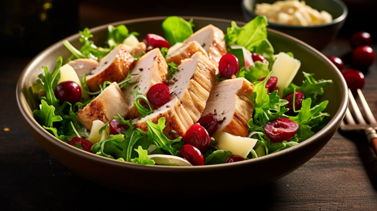 HEB Turkey Cranberry Salad Recipe | RelishTheDaily.com