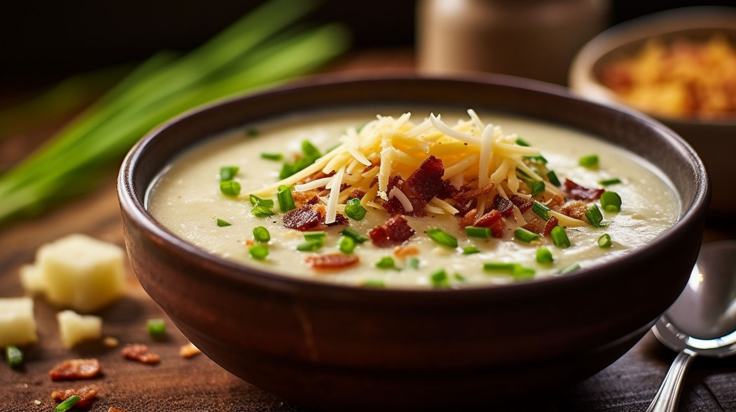 Saltgrass Potato Soup Recipe | RelishTheDaily.com