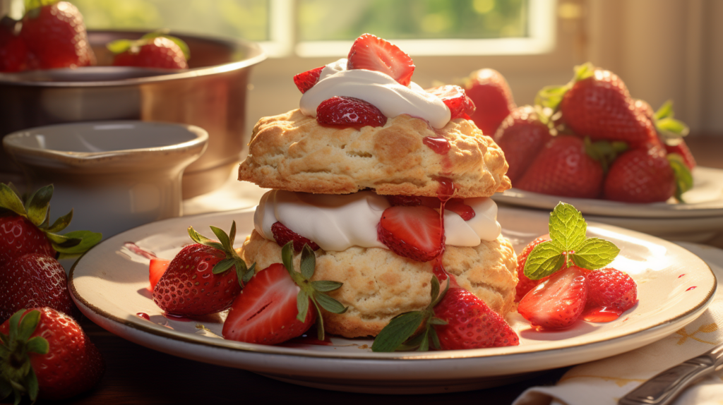 Strawberry Shortcake Biscuit Recipe