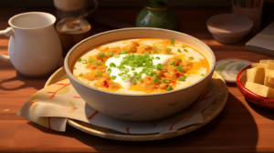 chili-topped potato soup recipe